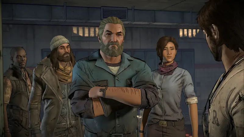 Uno de los grupos con los que te cruzas en la aventura Grupo de personas